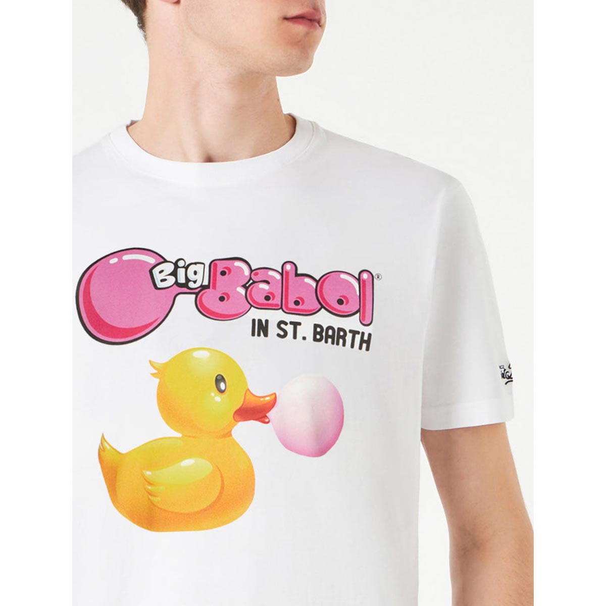 T-shirt con stampa papera Big Babol