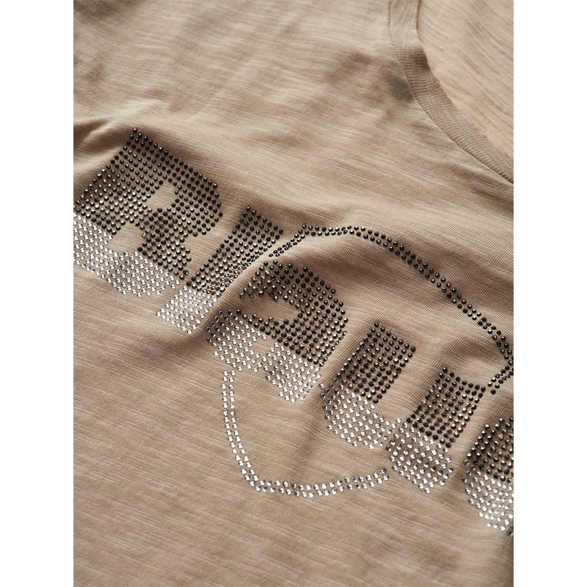 T-shirt logata glitter
