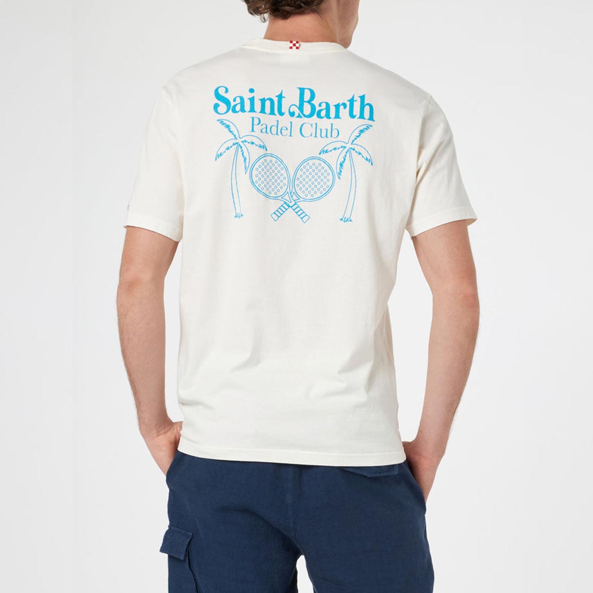 T-shirt con stampa St. Barth Padel Club
