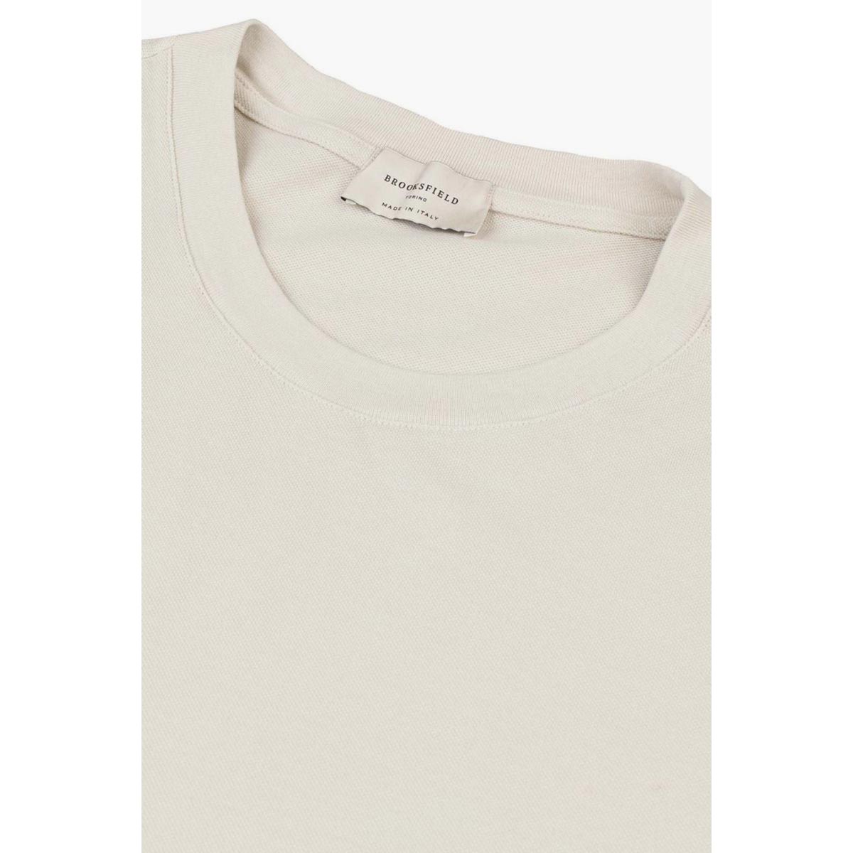 T-shirt in piquet di cotone leggero