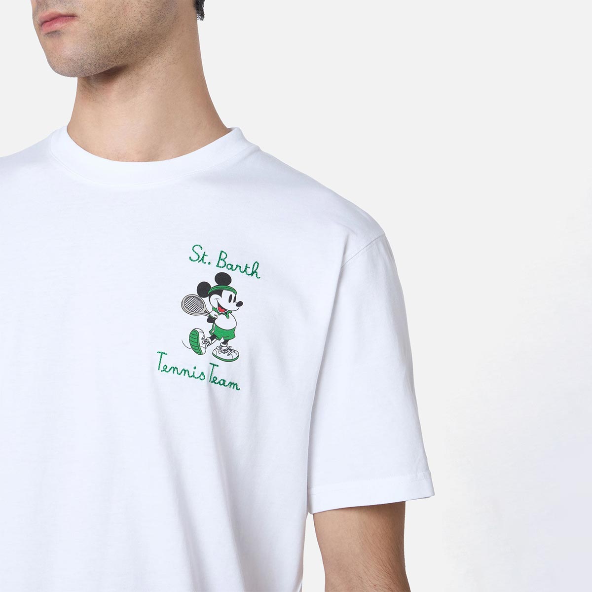 T-shirt ricamo Topolino