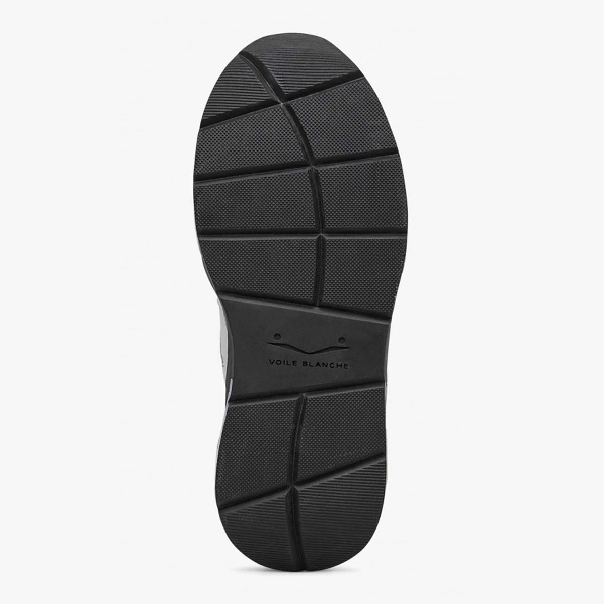 Sneaker in pelle e tessuto