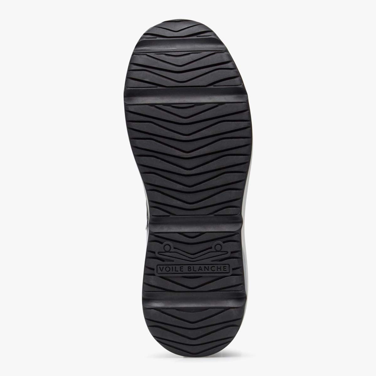 Sneaker in pelle e tessuto