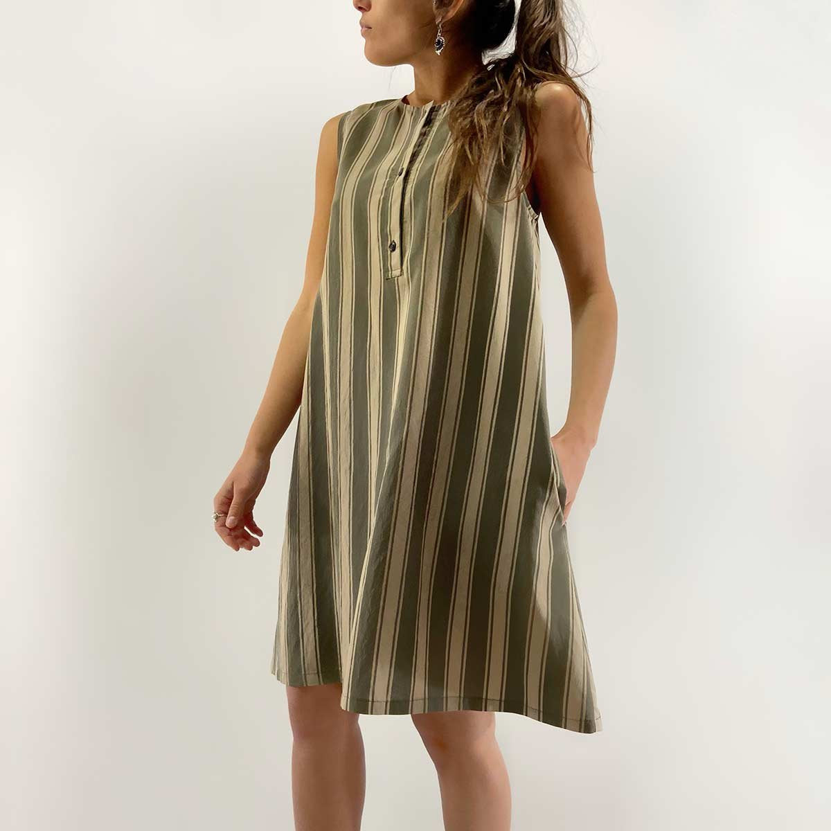 Vestito a righe