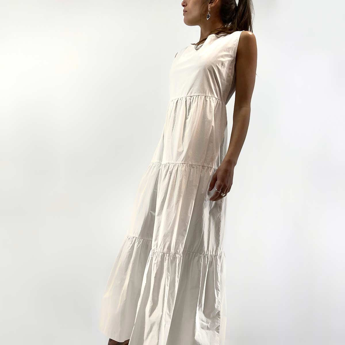 Vestito lungo bianco