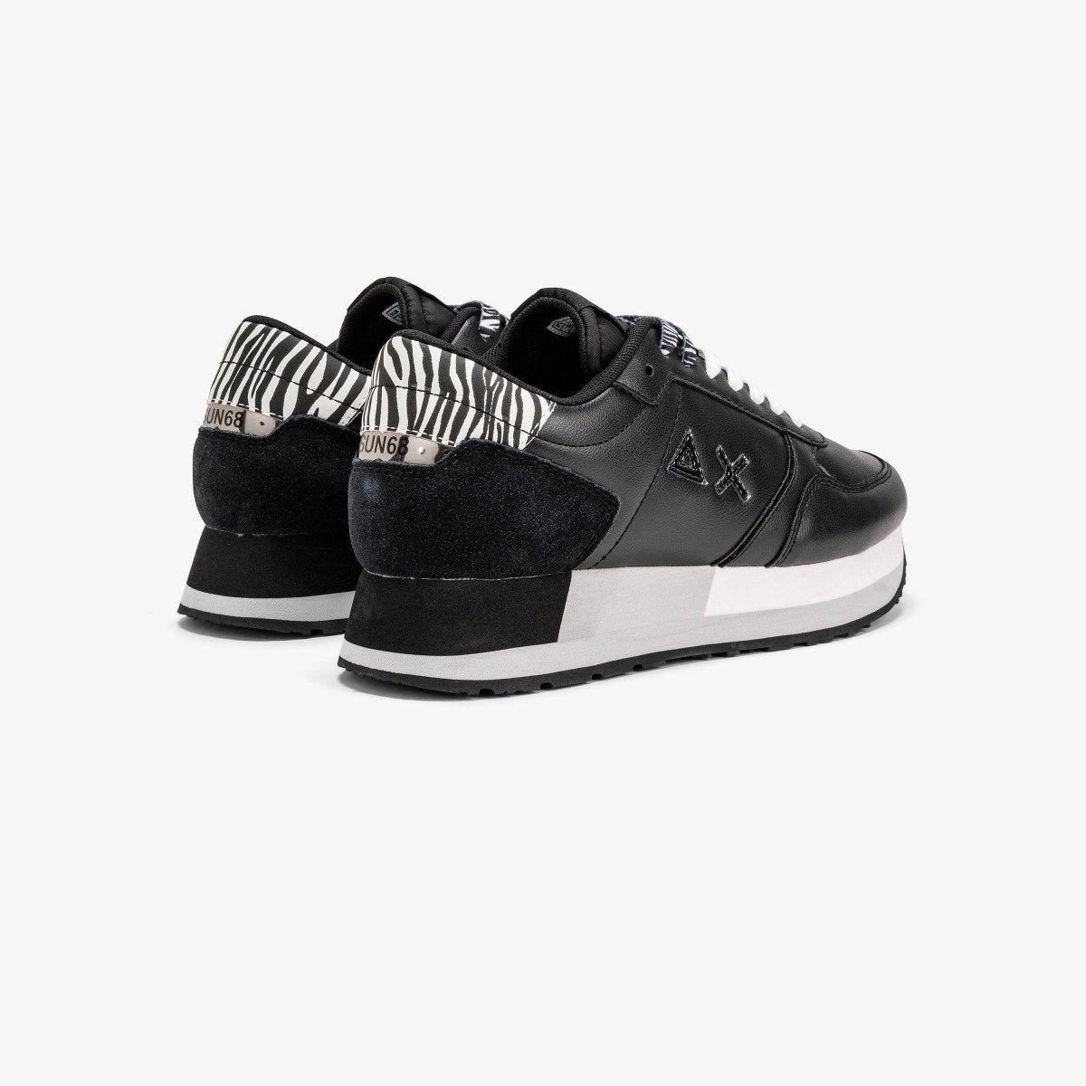 Sneaker animalier nero