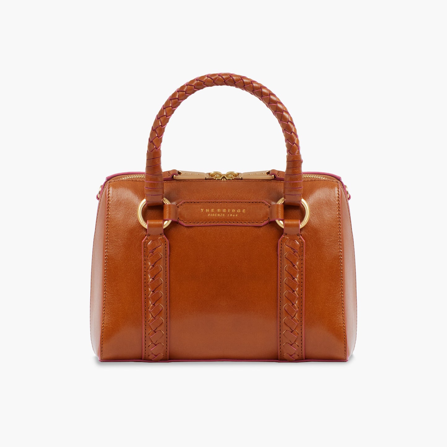 Borsa a mano in pelle e tracolla removibile