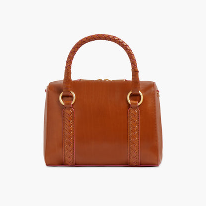 Borsa a mano in pelle e tracolla removibile