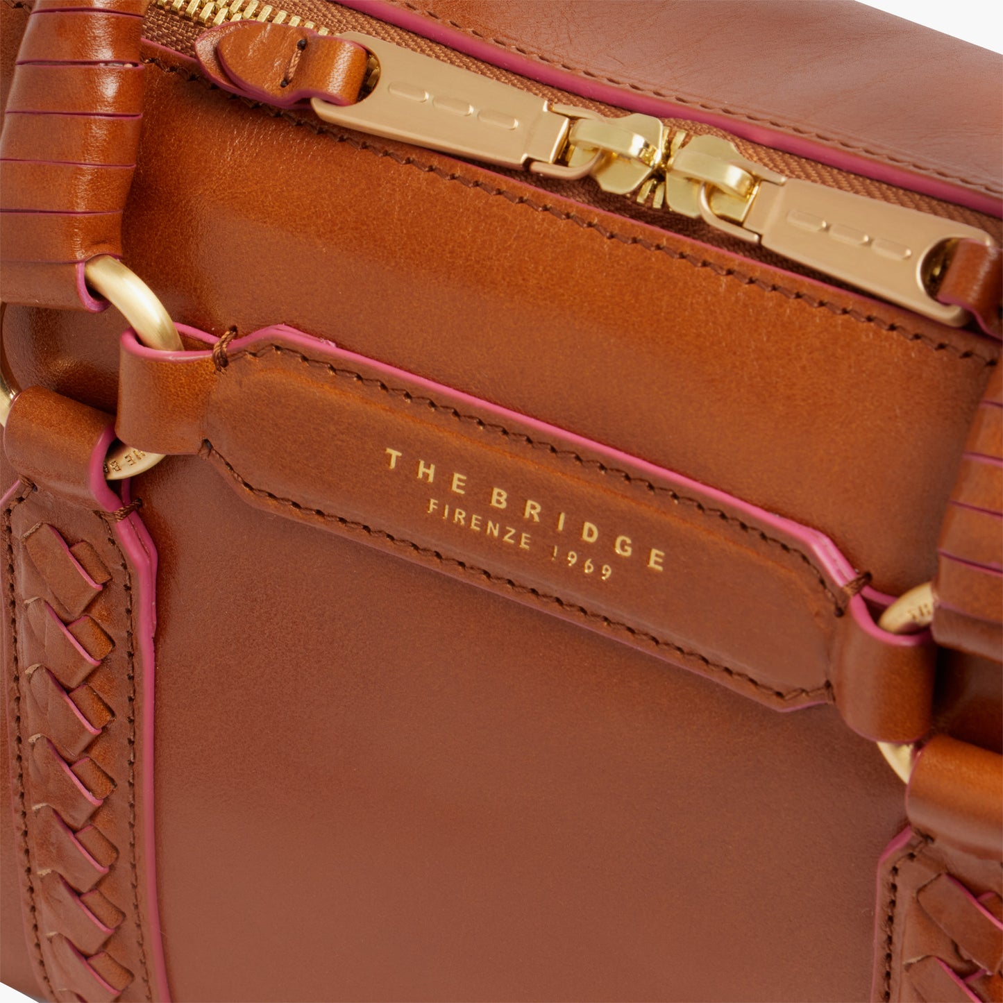 Borsa a mano in pelle e tracolla removibile