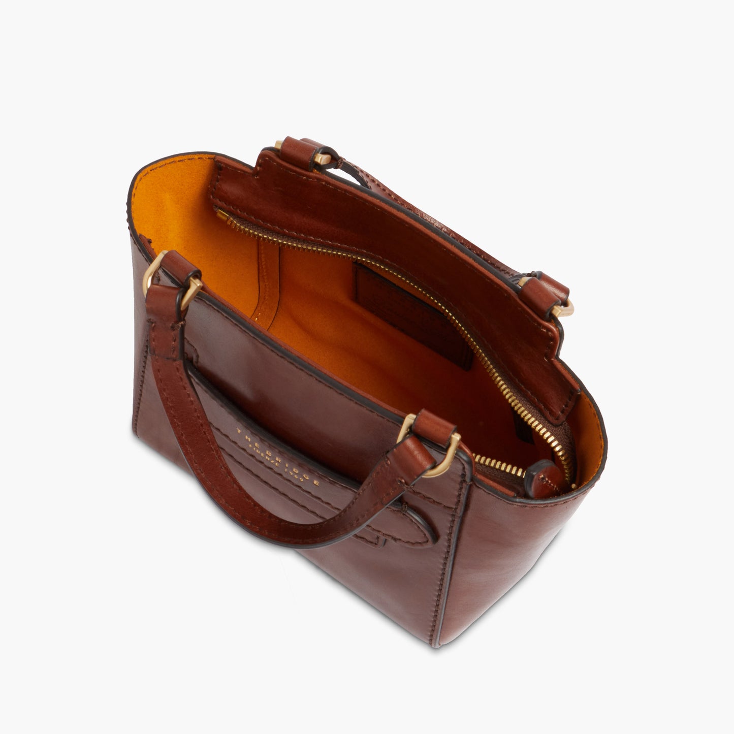 Borsa a mano in pelle e tracolla removibile