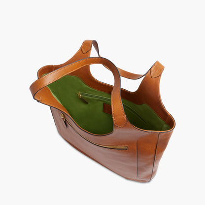 Borsa shopper in pelle