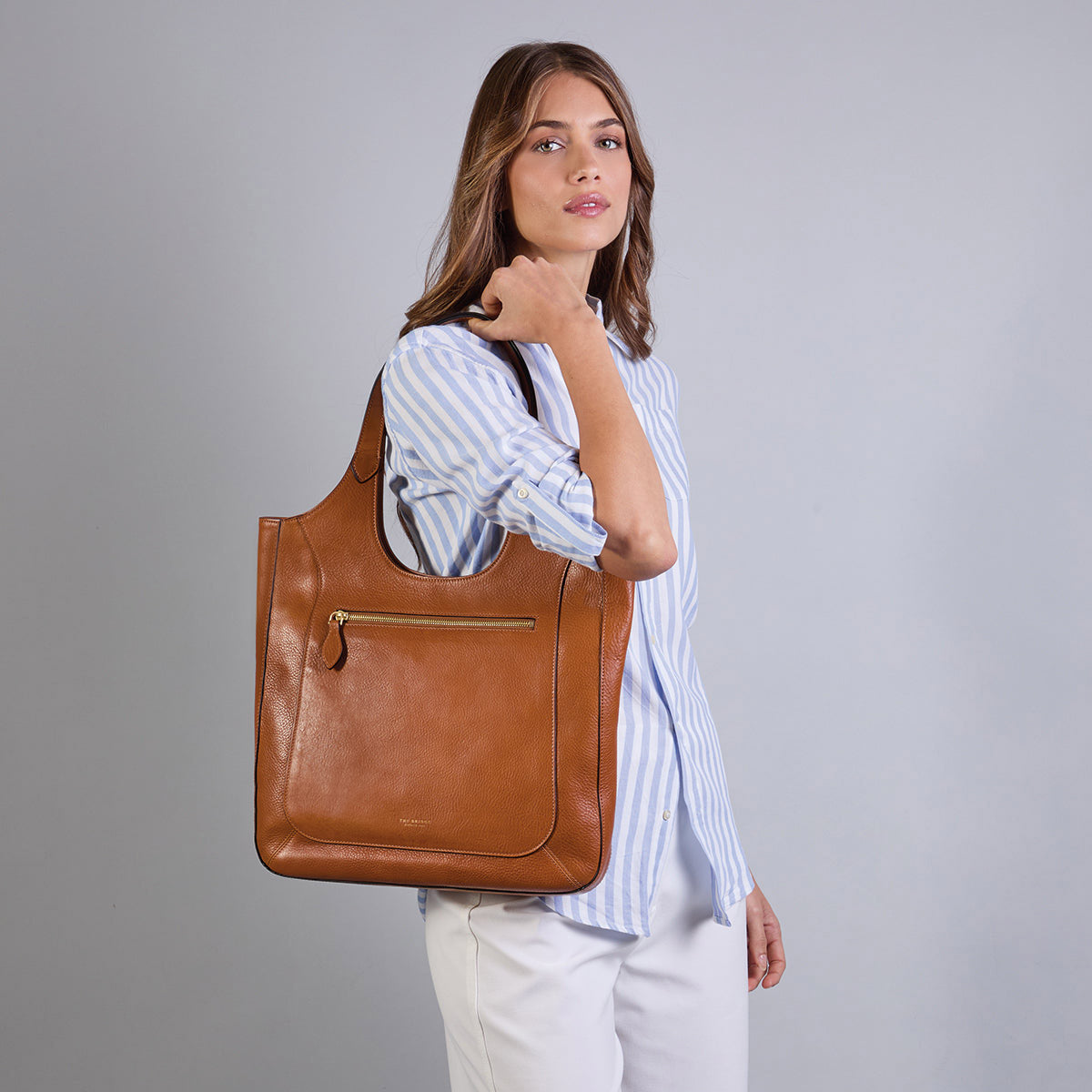 Borsa shopper in pelle