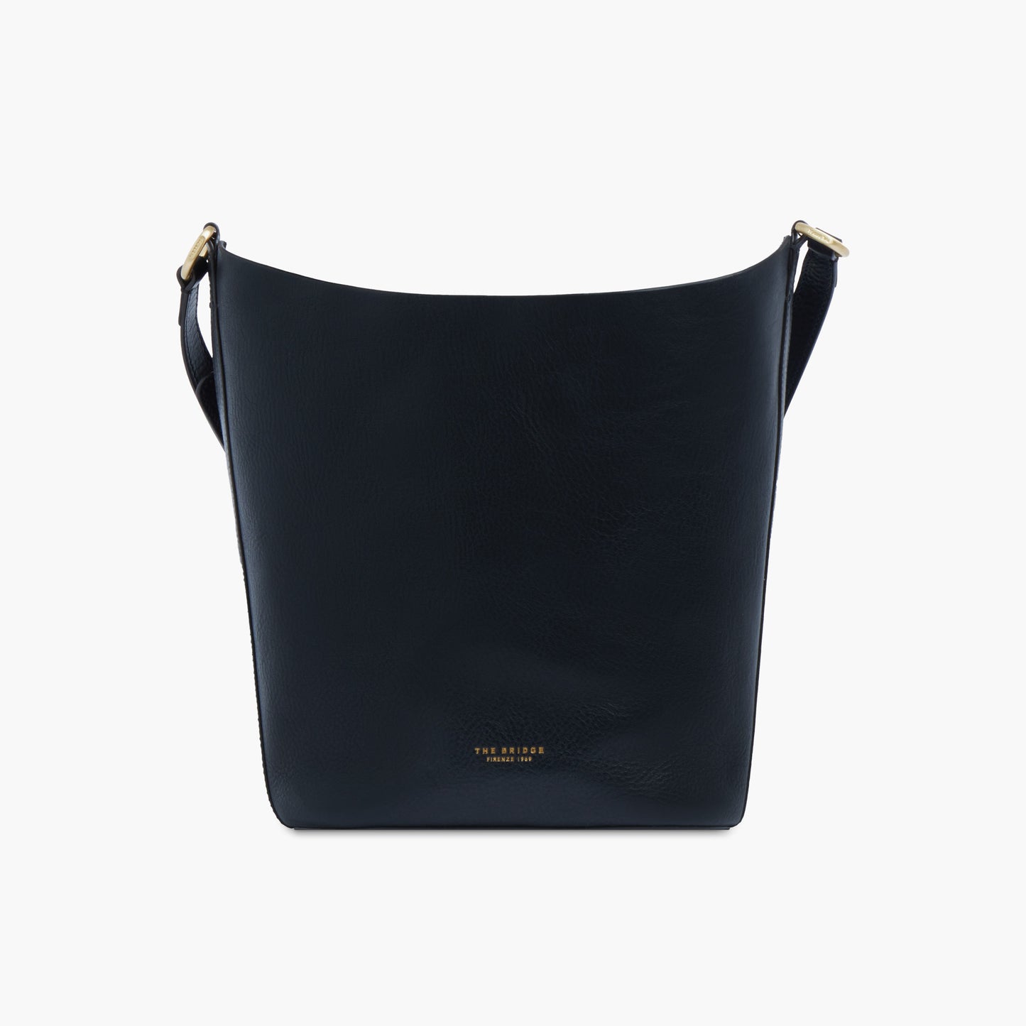 Borsa secchiello in pelle morbida