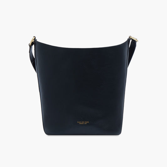 Borsa secchiello in pelle morbida