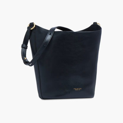 Borsa secchiello in pelle morbida
