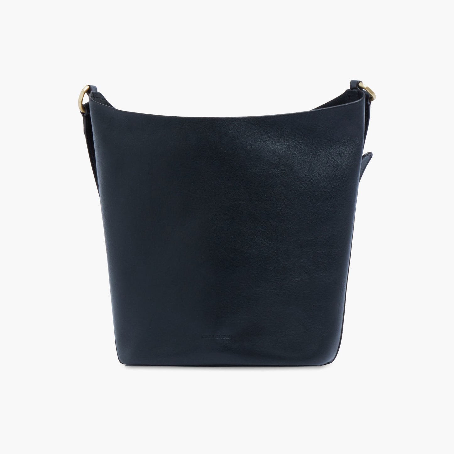 Borsa secchiello in pelle morbida