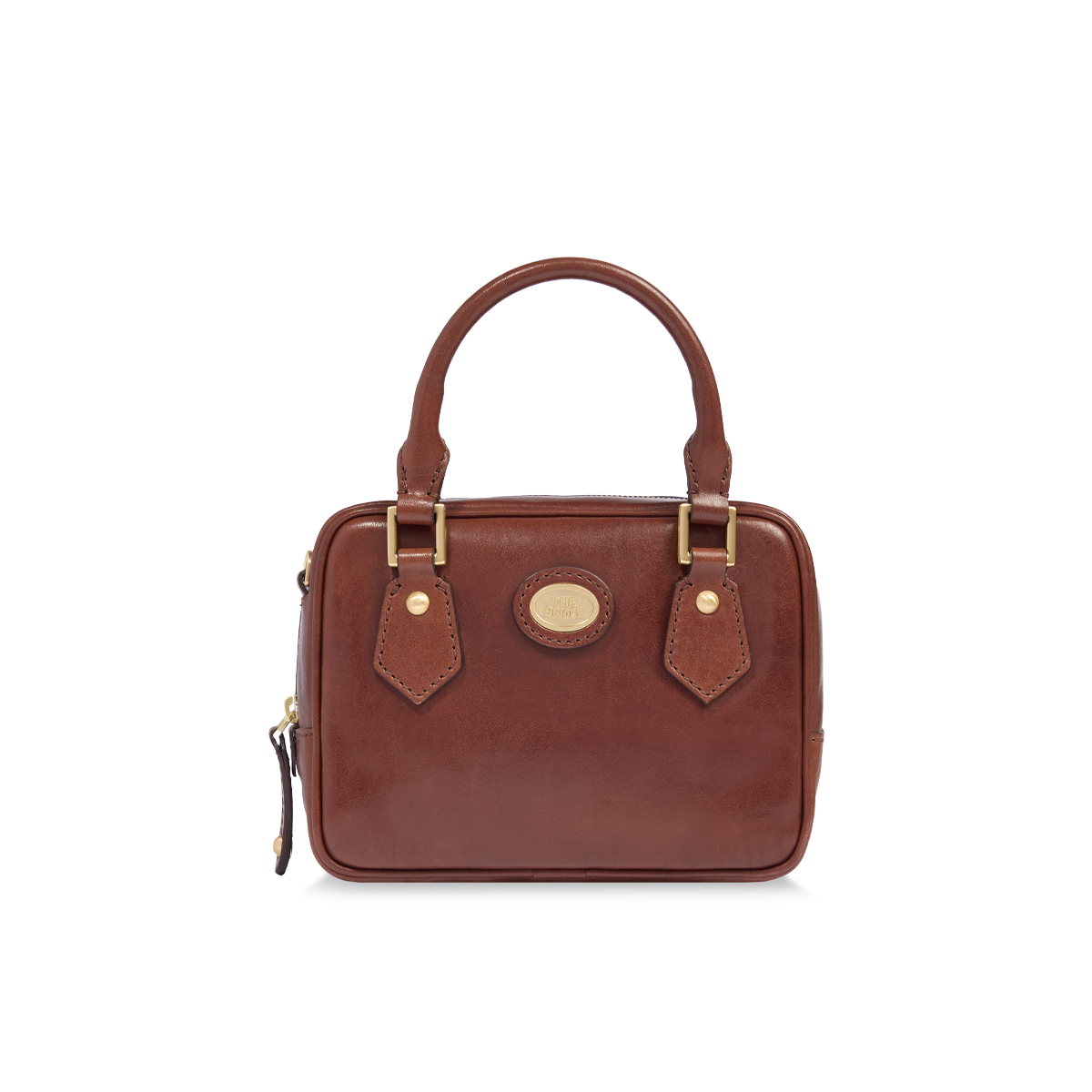 Bauletto in pelle con tracolla removibile