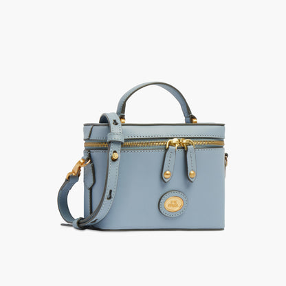 Bauletto in pelle con tracolla removibile