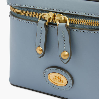 Bauletto in pelle con tracolla removibile