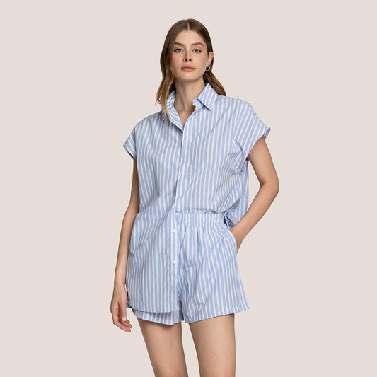 Pantaloncino a righe