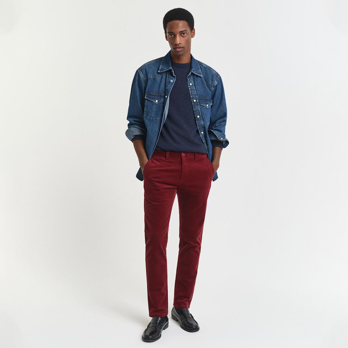 Pantaloni in velluto a coste