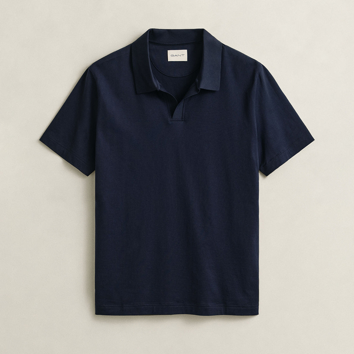 Polo elasticizzata senza bottoni