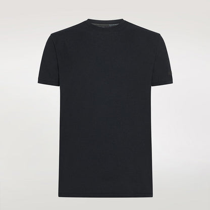 T-shirt crepe blue black