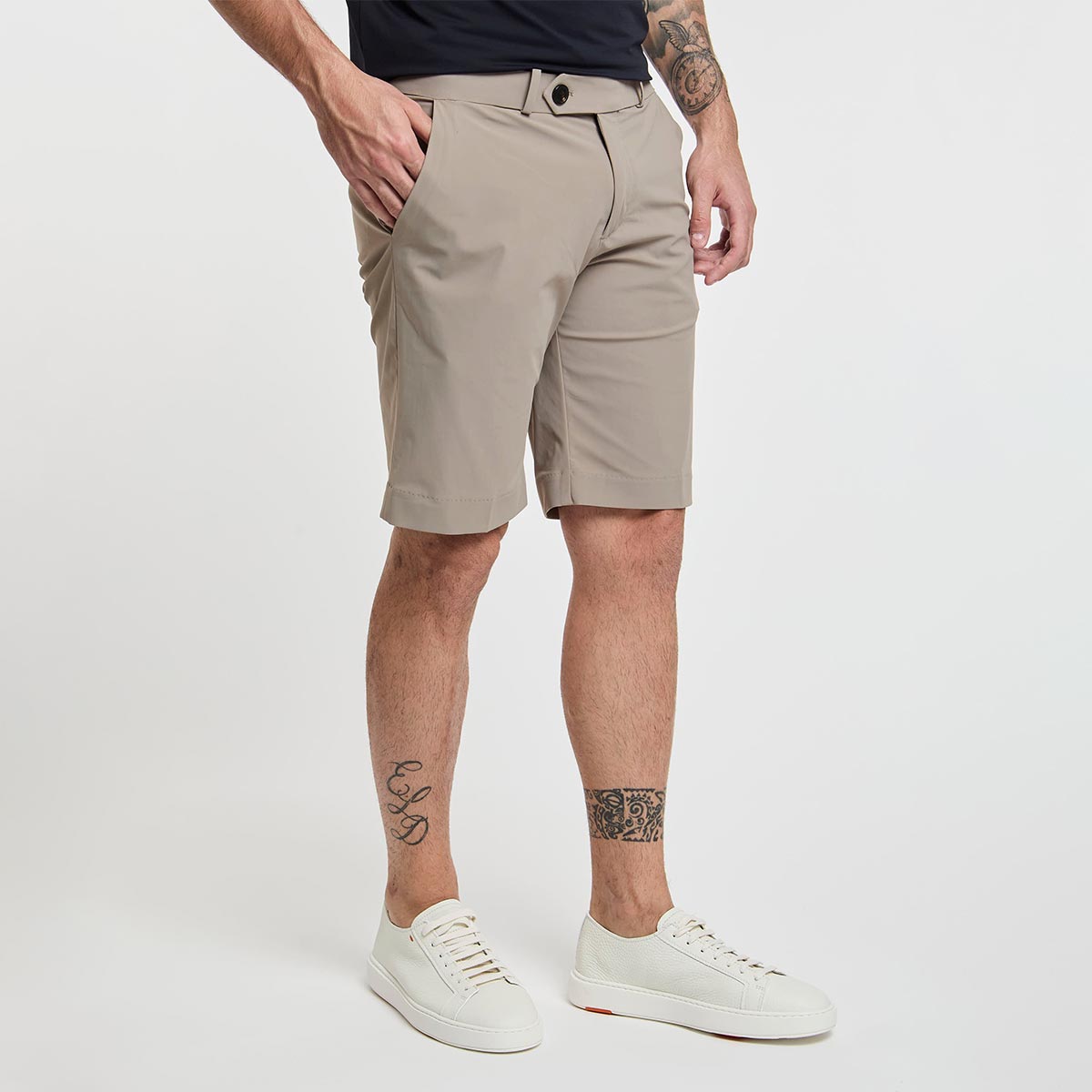 Bermuda chino beige