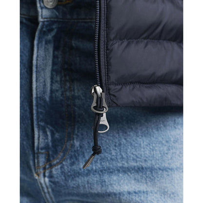 Giacca doppio tessuto: Piumino- maglia