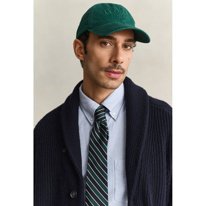 Cardigan con bottoni in misto lana a coste