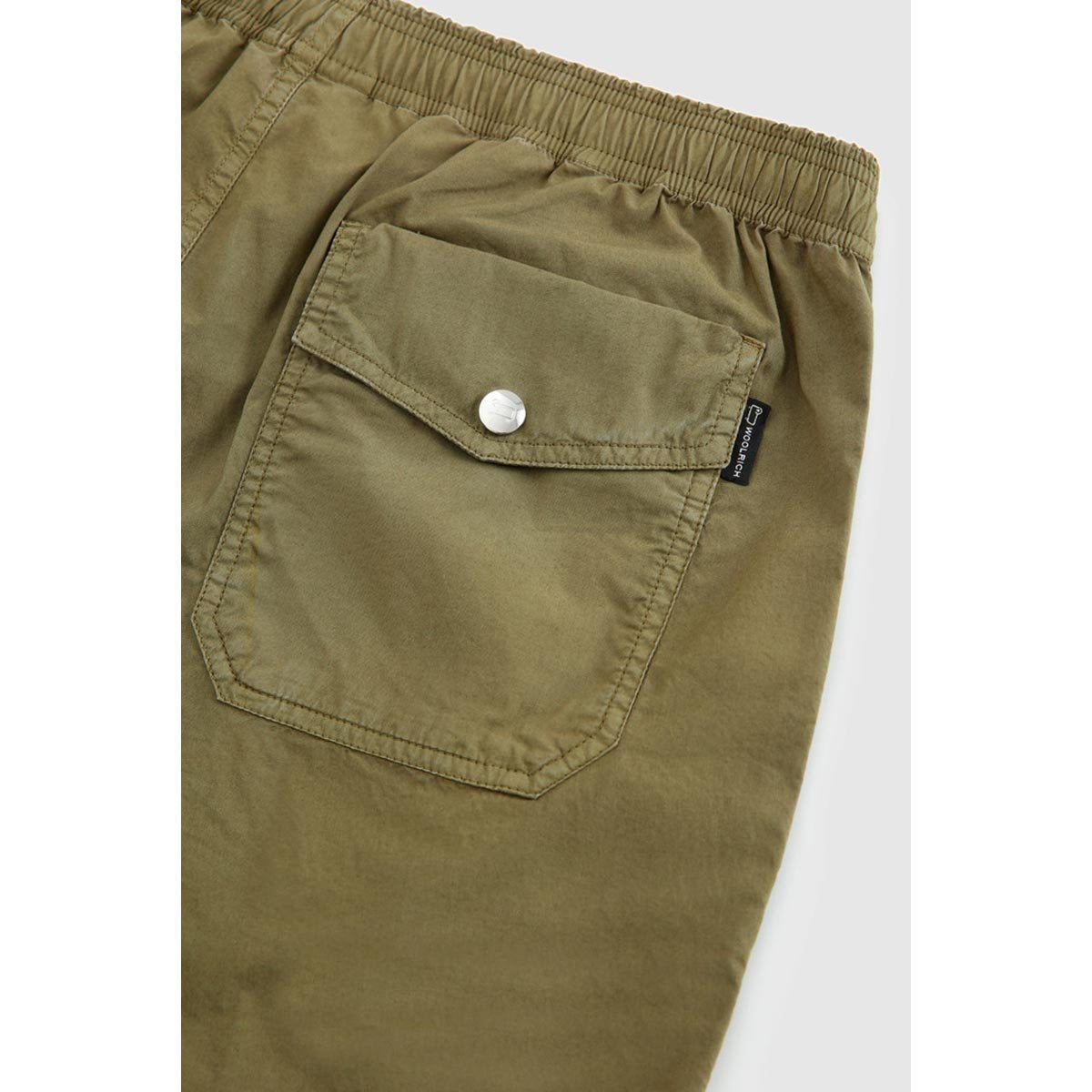 Pantaloni in popeline con elastico