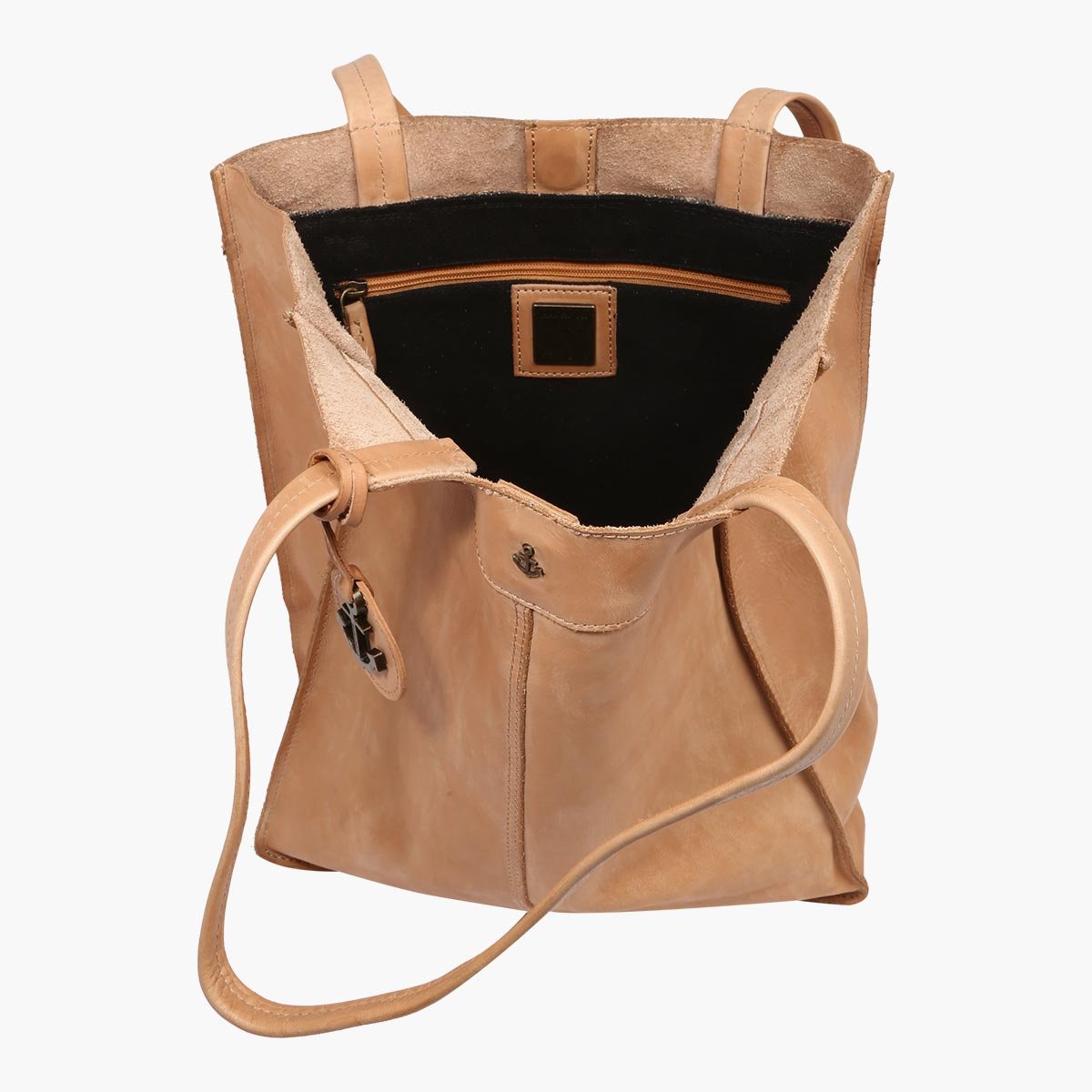 Borsa shopper in pelle