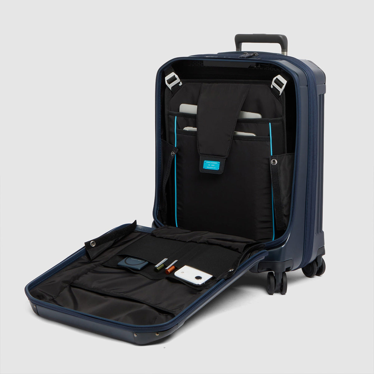 Valigia trolley da cabina con doppia apertura