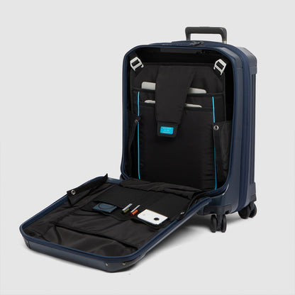 Valigia trolley da cabina con doppia apertura