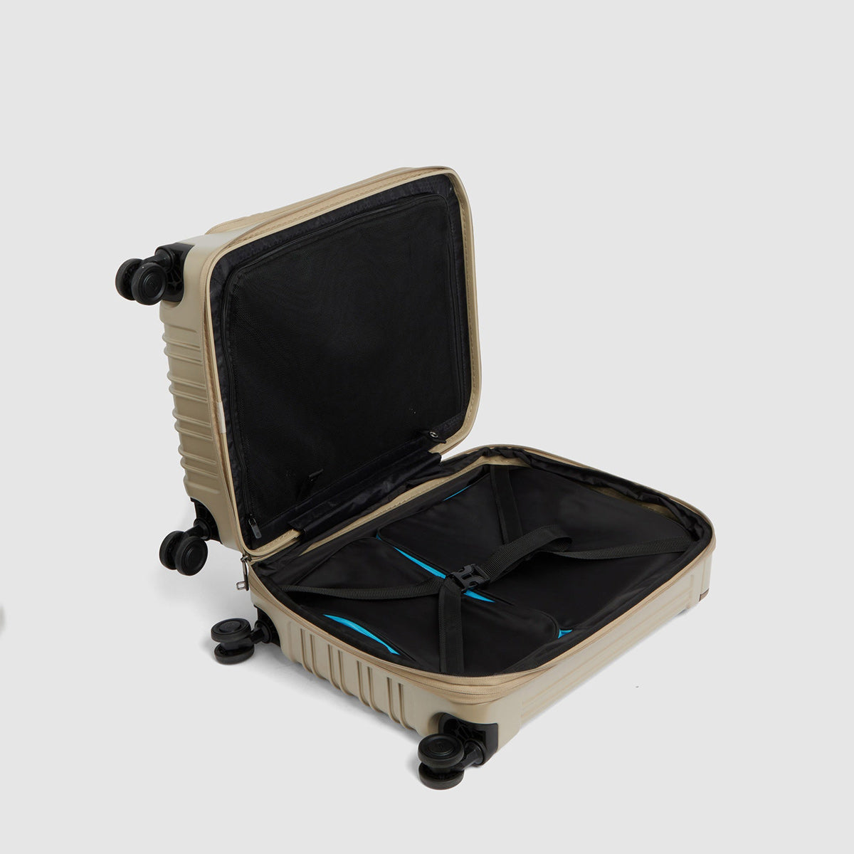 Valigia trolley da cabina con doppia apertura