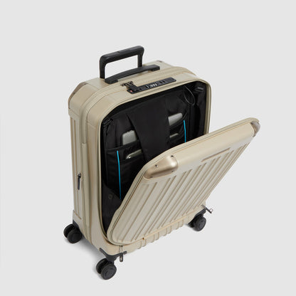 Valigia trolley da cabina con doppia apertura