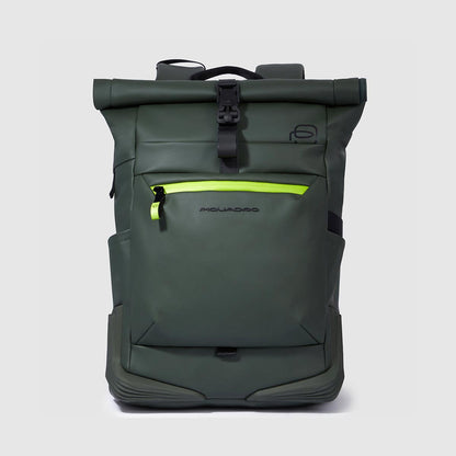 Zaino roll-top resistente all'acqua con porta pc 15,6"