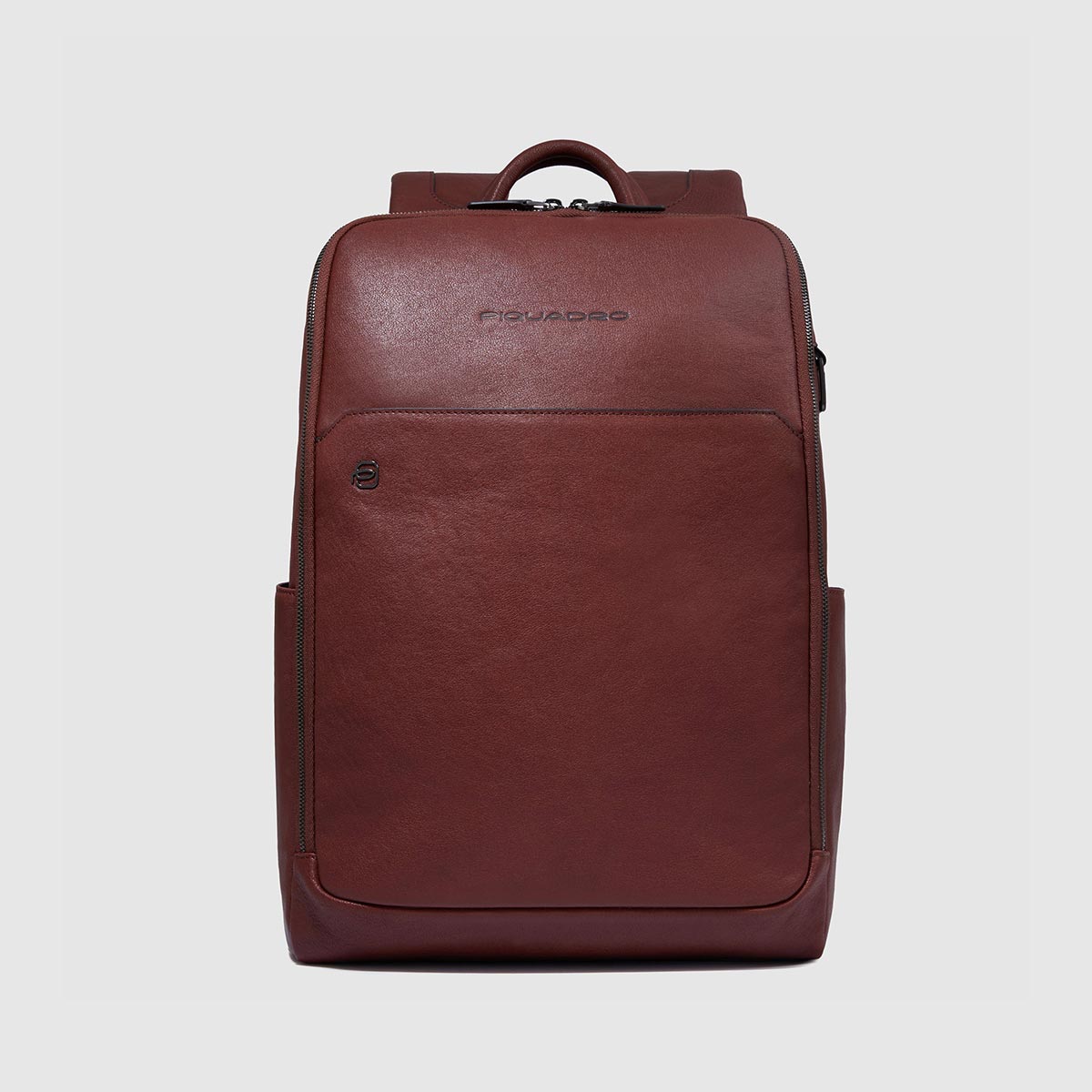 Zaino in pelle con porta pc 14" piccolo