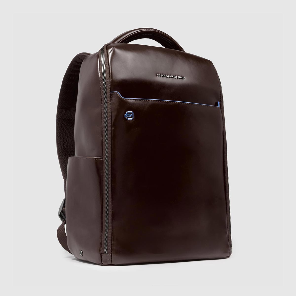 Zaino in pelle marrone con porta porta pc 14"