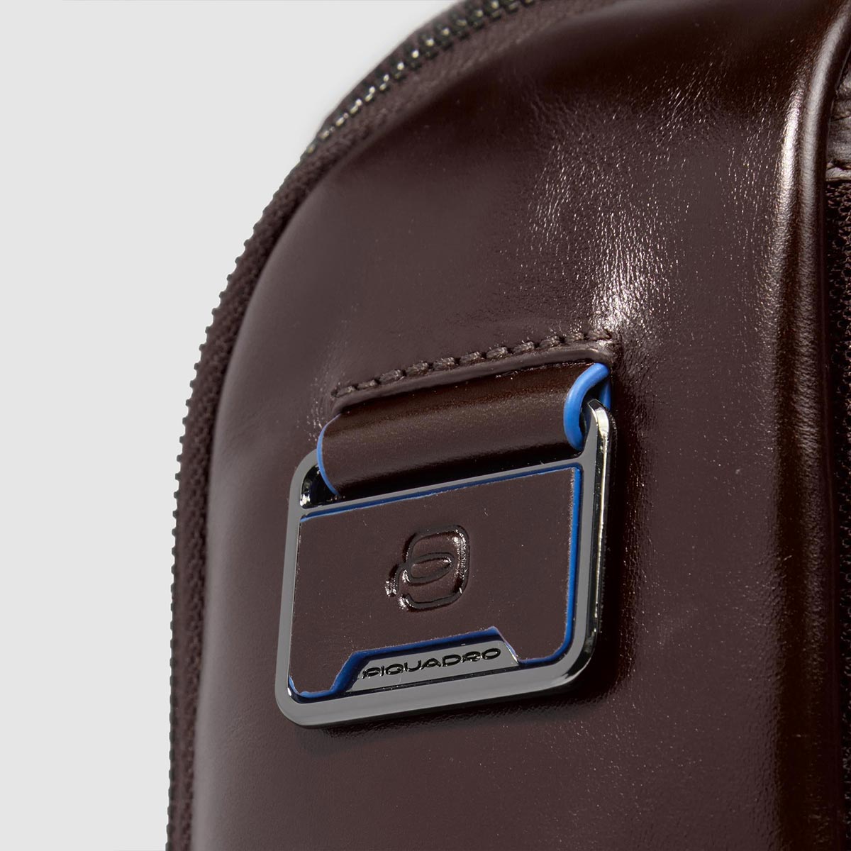 Zaino in pelle marrone con porta porta pc 14"