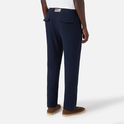 Pantalone garzato di puro cotone