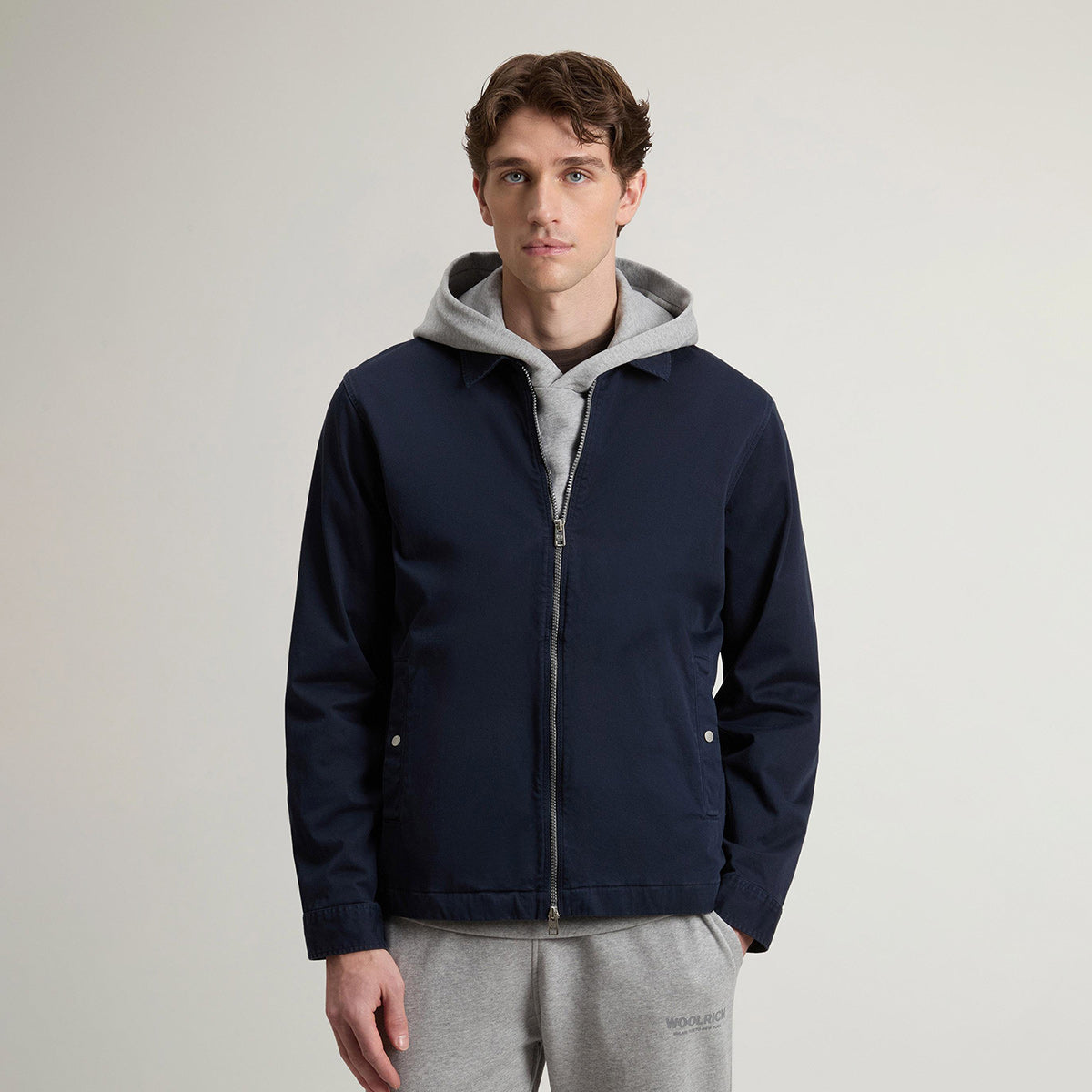 Giacca camicia in cotone