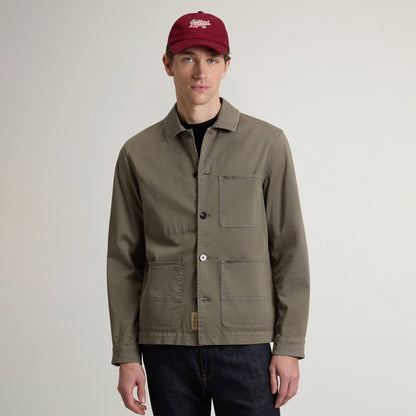 Giacca camicia in cotone