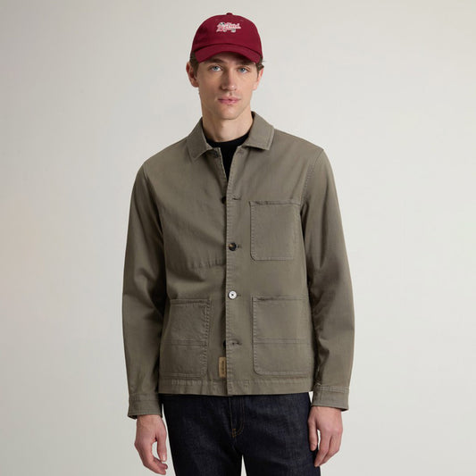 Giacca camicia in cotone