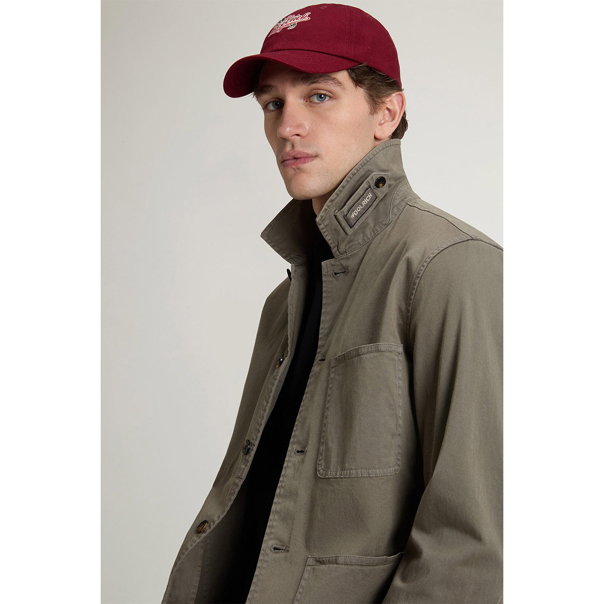 Giacca camicia in cotone