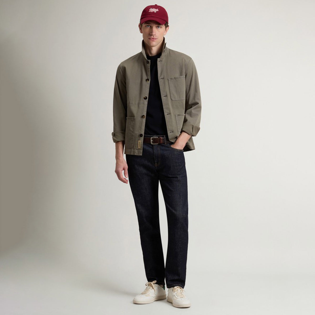 Giacca camicia in cotone