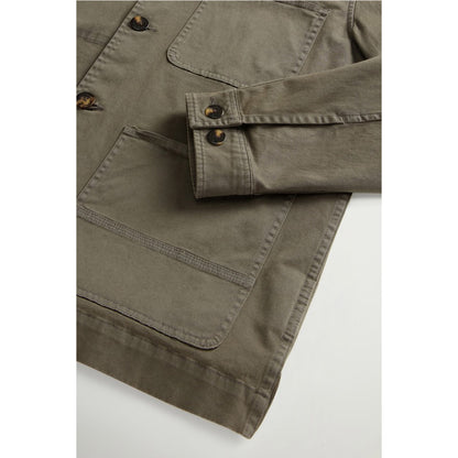 Giacca camicia in cotone