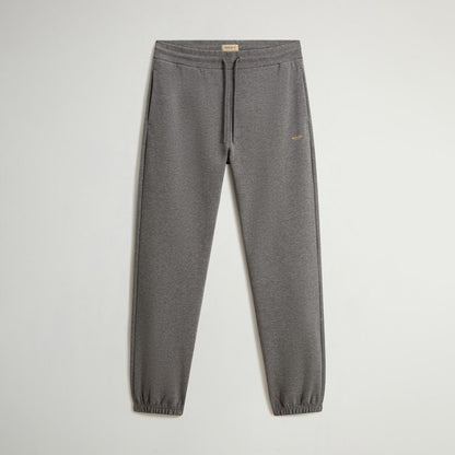 Pantaloni in misto cotone interlock