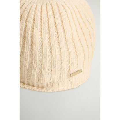 Cappellino con visiera in misto lana e alpaca