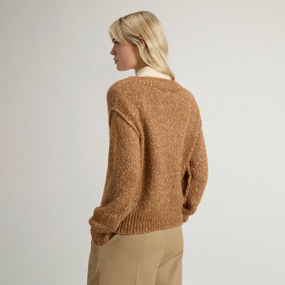 Maglione in misto alpaca e cotone